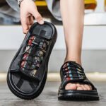 Men's Slip-On Casual Beach Sandals - Soft Non-Slip Rubber Sole - Image 4