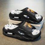 Unisex Open-Toe Slippers, Street Style Comfortable Soft Sole Non-Slip Shoes, Casual Outdoor Slides - Image 5