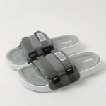 Quickni Unisex Lightweight Slides - Comfortable Gray Fabric Slippers - Image 4